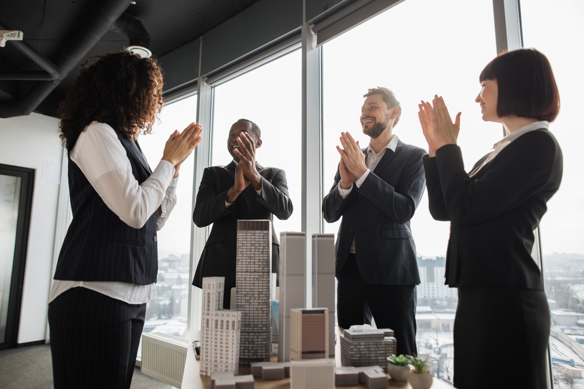 Good results, congratulation and appreciation concept.